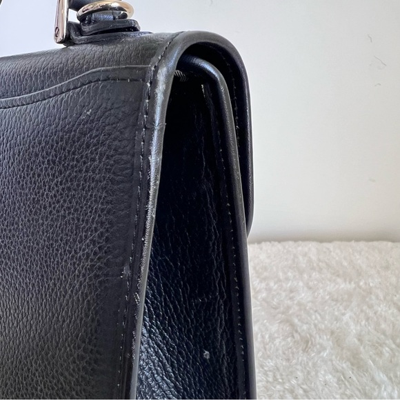 Burberry Leather Satchel Top handle Two Way Bag - Picture 13 of 16